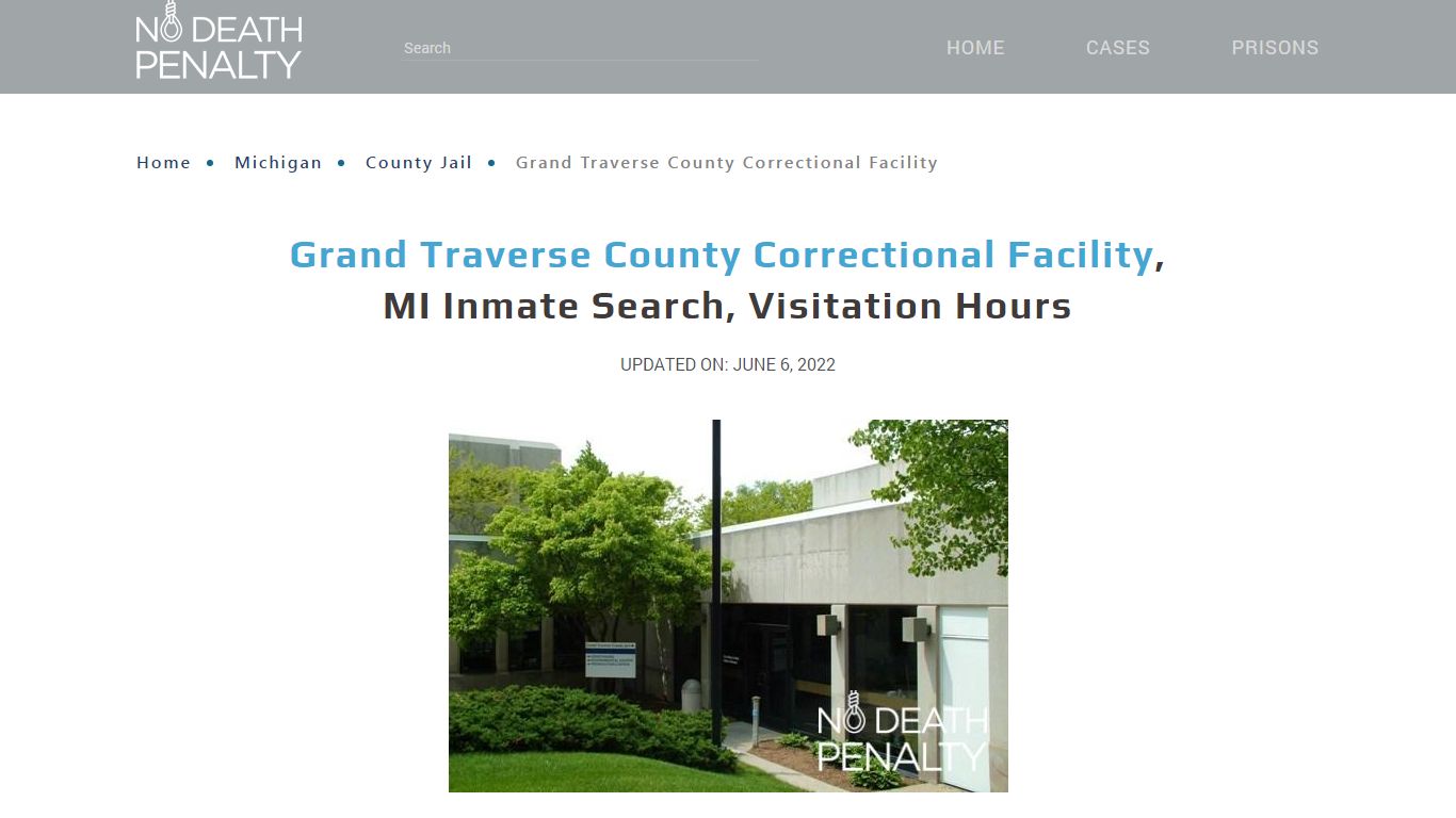 Grand Traverse County Correctional Facility, MI Inmate ...